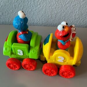 Sesame Street Tech and Go Train Elmo & Cookie Monster